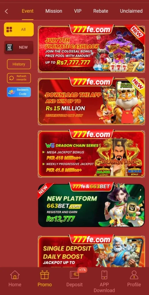 777Fe Game APK Best Earning App Free Download for Android 2026 3 777Fe Game downlaod
