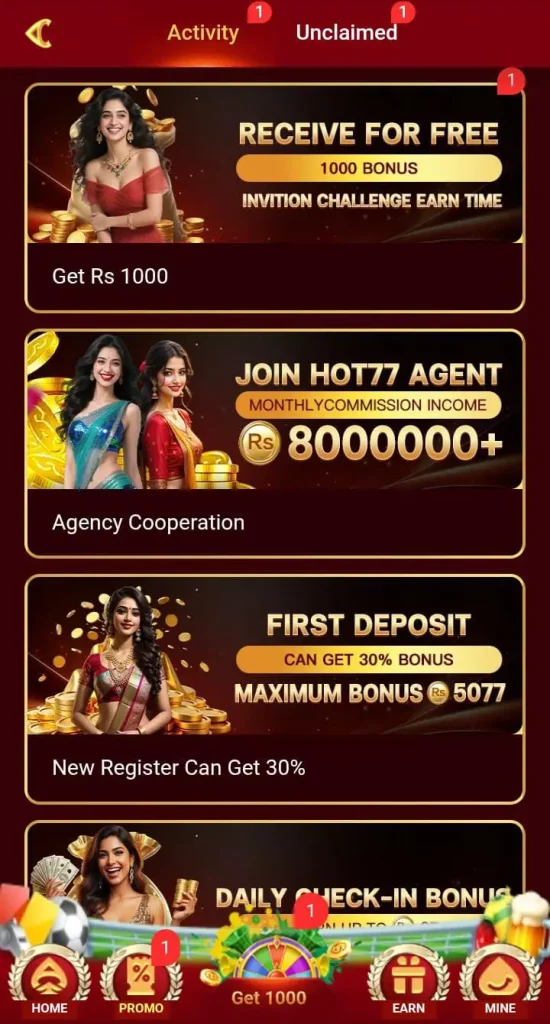 Hot77 Game APK Download Latest Version For Android 2026 3 Hot77 Game Bonus