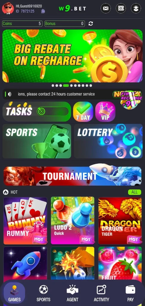 W9 Bet Game APK Download for Android – Latest Version 2 W9 Bet Game Download
