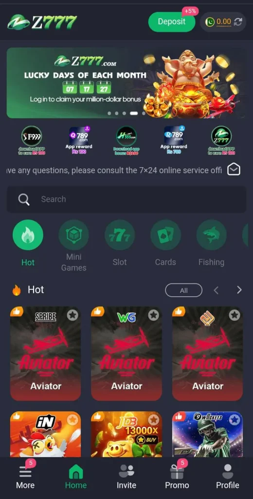 Z777 Game APK Download Real Earning App Free for Android 2 Z777 Game Download