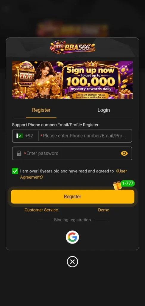 BBA566 Game Download APK Latest Version For Android & iOS 3 BBA566 Game Register
