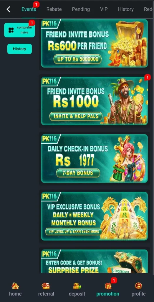 PK116 Game Download APK Real Earning App Free for Android 4 PK116 Game Bonus