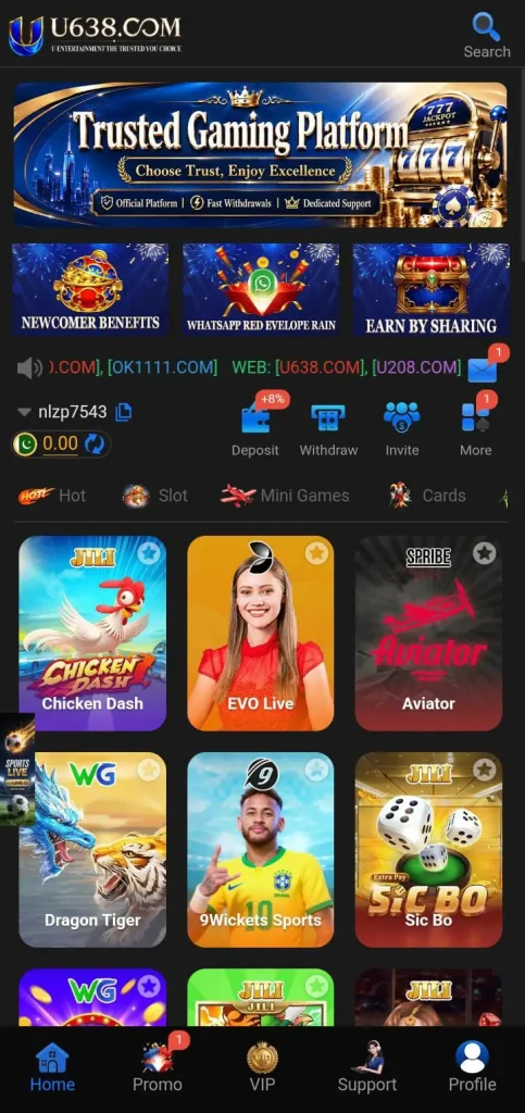 U638 Game APK Download Real Earning App For Android platform 2 U638 Game Download