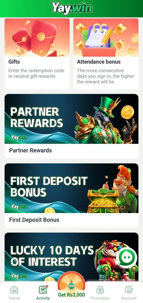 Yay win Game Download Real Earning APK with Latest Version 4 Yay win Game Bonus